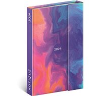 Notique Týdenní magnetický diář - Sunset 2024 - Diář