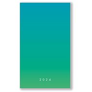 Vikpap Weekly diary - blue-green 2024 - Planner