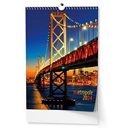 Baloušek Print Wall calendar - Metropolis - A3 2024 - Wall Calendar