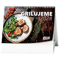 Baloušek Print Table calendar - Grilling 2024 - Desk Calendar