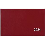 Baloušek Print Weekly diary - Cyril - PVC - burgundy - 2024 - Planner