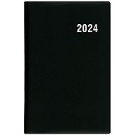 Baloušek Print Weekly diary - Gustav - PVC - black - 2024 - Planner