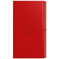 Baloušek Print Weekly diary - Jakub - Dueto - diary+block - red - 2024 - Planner