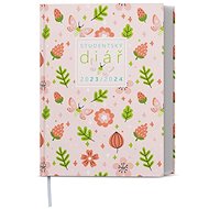 Baloušek Print Weekly diary - Student - V8 - laminated - Pink - 2024 - Planner