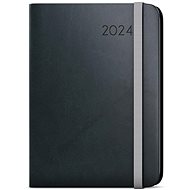 Baloušek Print Weekly diary - Zoro - flexi - A5 - black - 2024 - Planner