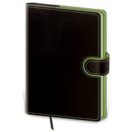 Helmet Weekly Diary A5 - Flip - black/green 2024 - Planner