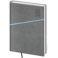 Helmet Weekly Diary A5 - Grife - grey/blue 2024 - Planner