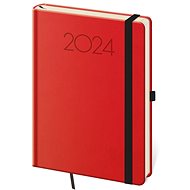Helmet Weekly Diary A5 - New Praga - red 2024 - Planner