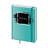 Helmet Weekly Diary A5 - Vario - Patch with rubber band 2024 - Planner