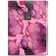 Baloušek Print Diary - David - laminated - A5 - Maceška - 2024 - Planner
