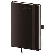 Helmet Weekly Pocket Diary - Double Black with pen loop 2024 - Planner