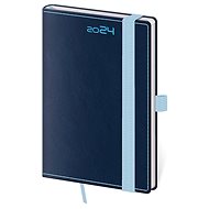 Helmet Weekly Pocket Diary - Double Blue with pen loop 2024 - Planner