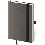 Helmet Weekly Pocket Diary - Flexies - dark grey 2024 - Planner