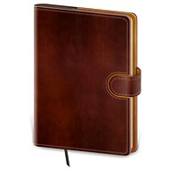 Helmet Weekly Pocket Diary - Flip - brown/brown 2024 - Planner