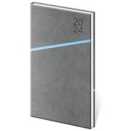 Helmet Weekly Pocket Diary - Grife - grey/blue 2024 - Planner