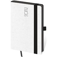 Helmet Weekly Pocket Diary - Memory - white with rubber band 2024 - Planner