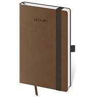 Helmet Weekly Pocket Diary - Memory - dark blue with rubber band 2024 - Planner