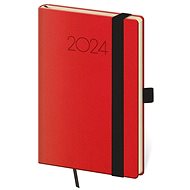 Helmet Weekly Pocket Diary - New Praga - red 2024 - Planner