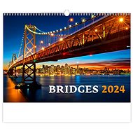 Helmet Wall calendar - Bridges 2024 - Wall Calendar