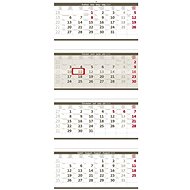 Helmet Wall calendar - Quarterly folded grey 2024 - Wall Calendar