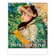 Helmet Wall calendar - Impressionism 2024 45 x 52 cm - Wall Calendar