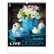 Helmet Wall calendar - Live Design 2024 - Wall Calendar