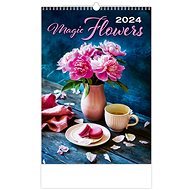 Helmet Wall calendar - Magic Flowers 2024 - Wall Calendar