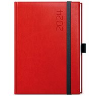 Baloušek Print Diary - David - Reno - A5 - red - 2024 - Planner