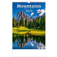 Helmet Wall calendar - Mountains 2024 - Wall Calendar