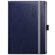 Baloušek Print Diary - David - Reno - A5 - blue - 2024 - Planner