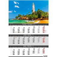 Helmet Wall calendar - Coast - 3 months 2024 - Wall Calendar