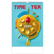 Helmet Wall calendar - Time for Tea 2024 - Wall Calendar