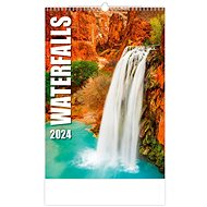 Helmet Wall calendar - Waterfalls 2024 - Wall Calendar