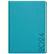 Baloušek Print Diary - David - tora - A5 - turquoise - 2024 - Planner