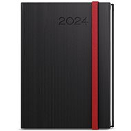 Baloušek Print Diary - David - vigo - A5 - black - 2024 - Planner