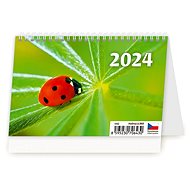 Helmet Desk Calendar - Weekly 'S' 2024 - Desk Calendar