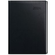 Baloušek Print Diary - David - vivella - A5 - black - 2024 - Planner