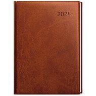 Baloušek Print Diary - David - vivella - A5 - brown - 2024 - Planner