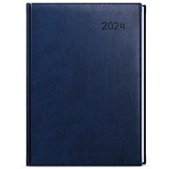 Baloušek Print Diary - David - vivella - A5 - blue - 2024 - Planner