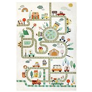 BELLATEX s. r. o. KOBEREC photo print 100×150cm 3040/206 traffic playground - Carpet