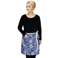 BELLATEX Waist Apron Dita 68×50cm 189/410 blue check - Apron