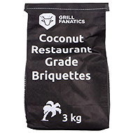 GRILL FANATICS Coconut briquettes 3 kg - BBQ Briquettes