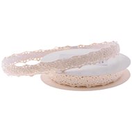 Vikpap Self-adhesive lace 10 mm/2 m - cream - Decoration