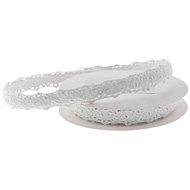 Vikpap Self-adhesive lace 10 mm/2 m - white - Decoration