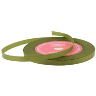 VIKPAP Stuha - saténová, 6 mm/32 m, zelený čaj - Ribbon