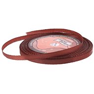 VIKPAP Stuha - saténová, 6 mm/32 m, tmavě hnědá - Ribbon