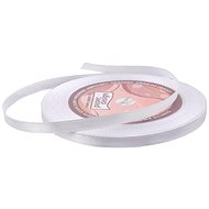 VIKPAP Stuha - saténová, 6 mm/32 m, bílá - Ribbon