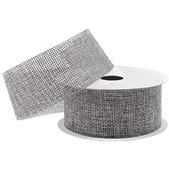 Vikpap Stuha juta 4 cm/5 m šedá - Ribbon