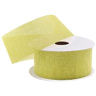 Vikpap Stuha juta 4 cm/5 m světle zelená - Ribbon