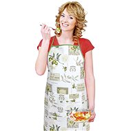 Bellatex EMA - 67 × 84 cm - olive - Apron